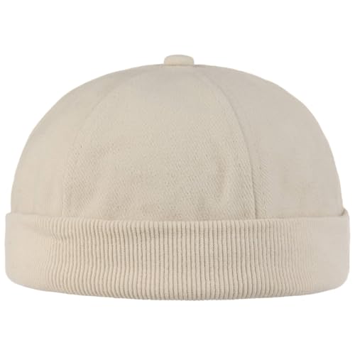 Lipodo Cotton Docker Cap Women/Men Beige One Size