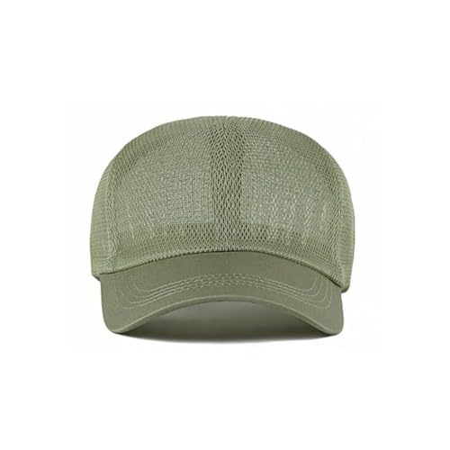 FASHIXD Mesh Baseball Cap for Men Women Summer Breathable Trucker Hats Adjustable Outdoor Sports Running Hats - color: Green