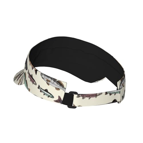 Gianlaima Funny Golf Sun Visor Hat for Women Men - color: Black8