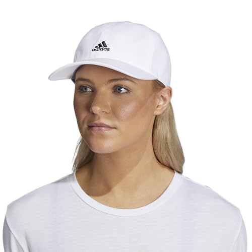 adidas Women's Saturday 2 Hat Baseball Cap - color: White/Black/2