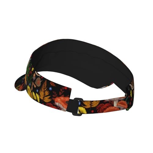 Gianlaima Funny Golf Sun Visor Hat for Women Men - color: Black6
