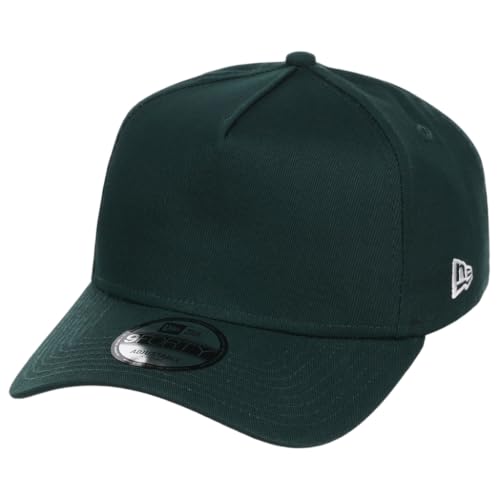 New Era 9FORTY A-Frame Snapback – Blank Custom Cap with Performance Fit from the Icon of Sports and Streetwear Culture - color: Dark Green