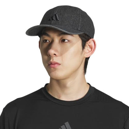 adidas Men's Ultimate Hat Baseball Cap - color: Black Denim/Black/Denim