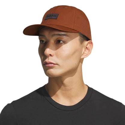 adidas Men's Court Relaxed Hat - color: Dusky Bronze Brown/Grey Five/Black