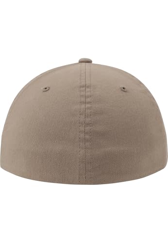 Flexfit Garment Washed Cotton Dad Hat Caps, Unisex, Garment Washed Cotton Dad Hat - color: Khaki, size: Small