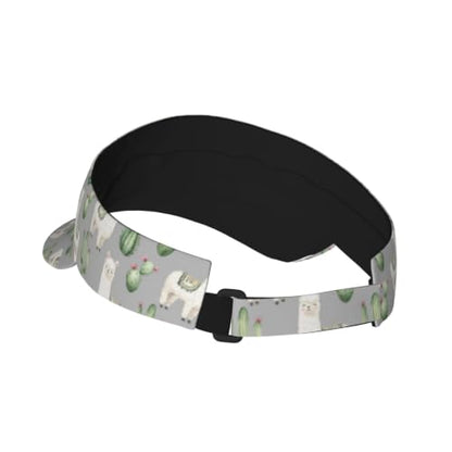 Leopard Print Sunscreen Visor Cap Adjustable Empty Top Outdoor Sports Hat - color: 22