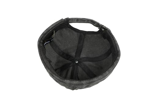 Washed Cotton Docker Cap, Unisex Brimless, Rolled Cuffed Men Skull Beanie, Harbour Pigment Dyed Hat