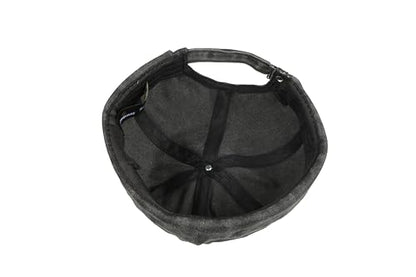 Washed Cotton Docker Cap, Unisex Brimless, Rolled Cuffed Men Skull Beanie, Harbour Pigment Dyed Hat