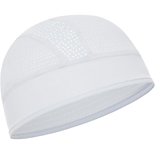 vidsel Skull Caps Cooling Breathable Mesh Sweat Helmet Liner - color: 1 White