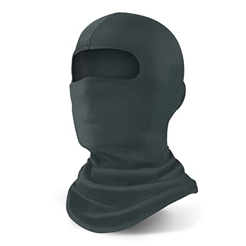 YESLIFE Summer Balaclava Ski Mask for Men&Women, Face Mask - color: Dark Grey