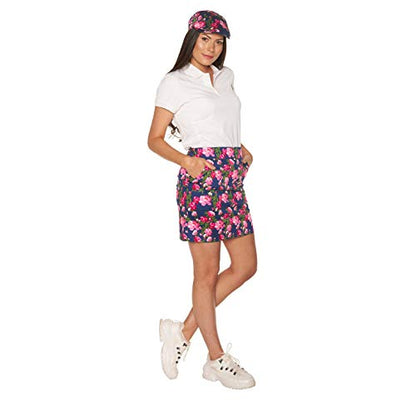Royal & Awesome Men's Golf Flat Cap, Funny Golf Hats - color: Bloomers