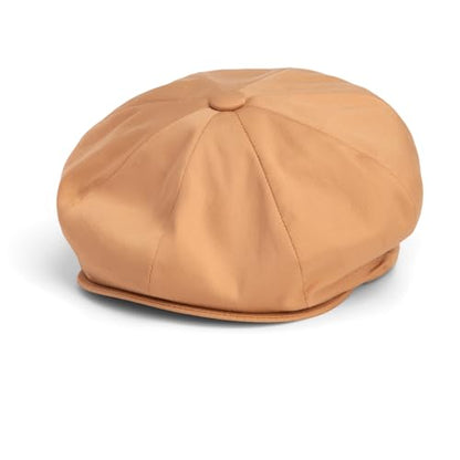 Goorin Chopping Block Flatcap, Honey, Medium, Unisex
