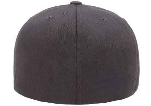 Flexfit Men's On Field Pro-Baseball Cap - color: Dark Grey, size: Large-X-Large
