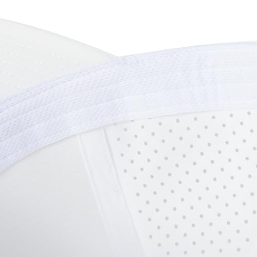 BOTVELA Men Adjustable Snapback Laser Cut Mesh Baseball Cap - color: White
