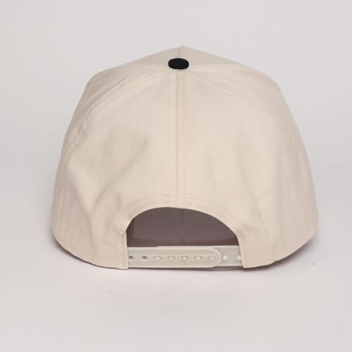MIRMARU Western Cowboy Embroidered 5 Panel Cotton Two Tone Trucker Hat-Retro Southwest Style Snapback Cap for Men and Women. - color: Patch-all American Cowgirl,black