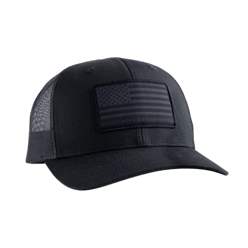 Magpul Trucker Hat Snap Back Baseball Cap, One Size Fits Most - color: Standard Patch Black