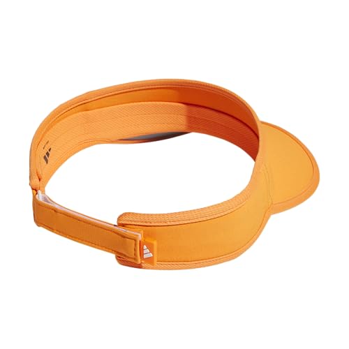 adidas Men's Superlite Visor - color: Pure Orange/Silver Metallic/White/3