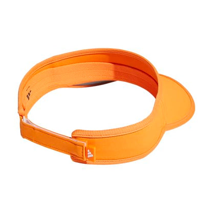 adidas Men's Superlite Visor - color: Pure Orange/Silver Metallic/White/3