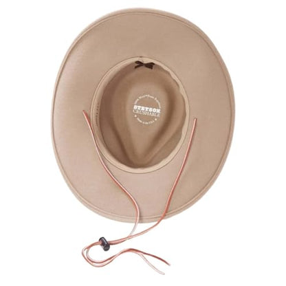 Stetson Mens Twstfe - color: Mushroom, size: Medium