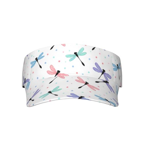 Visors for Women Men, Adjustable Sports Sun Visor Hats Outdoor Tennis Golf Running - color: V-005#
