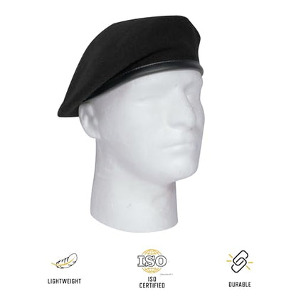 Rothco Wool Monty Beret - Elevate Your Style - Classic Uniform Ready Cap - color: Green, size: Medium