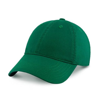CHOK.LIDS Everyday Premium Cotton Dad Hat Adjustable Baseball Cap Unisex - color: Kelly Green
