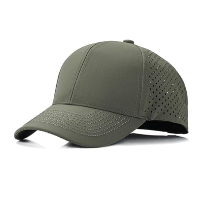 Quick Dry Trucker Hat for Men & Women Workouts Hats - color: Army Green