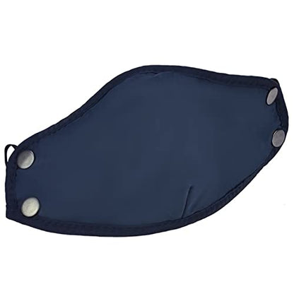 Unisex Winter Trooper Trapper Hat Warm Hats Hunting Hat with Ear Flaps - color: Navy, Black Fur