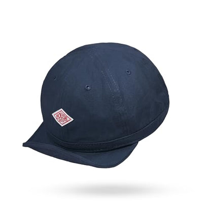 CLAPE Soft Brim Dad Hat, Classic Baseball Cap with Short Bill Cotton Camp Hat Trucker Cap for Sun Protection, Adult Chill Cap - color: Bb5-navy