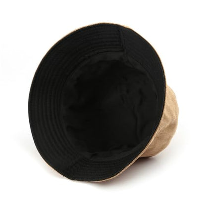 Reversible Double-Side-Wear Solid Color Bucket Hat Packable Sun Hat Fishing Cap for Women Men Outdoor Beach Travel - color: Grey