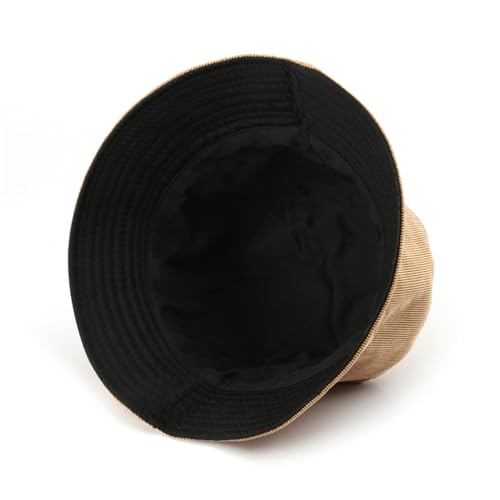 Reversible Double-Side-Wear Solid Color Bucket Hat Packable Sun Hat Fishing Cap for Women Men Outdoor Beach Travel - color: White
