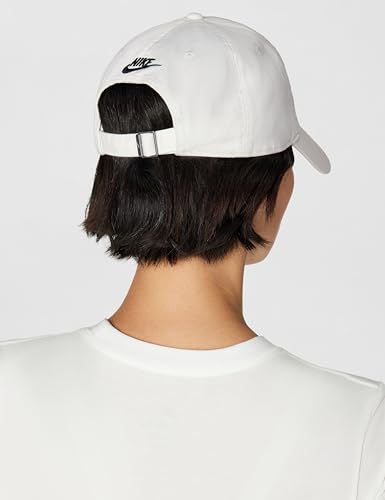 Nike Unisex Adult Club Unstructured Just Do It Cap Hat | Mens and Womens - color: Midnight Navy/White/White, size: Medium-Large