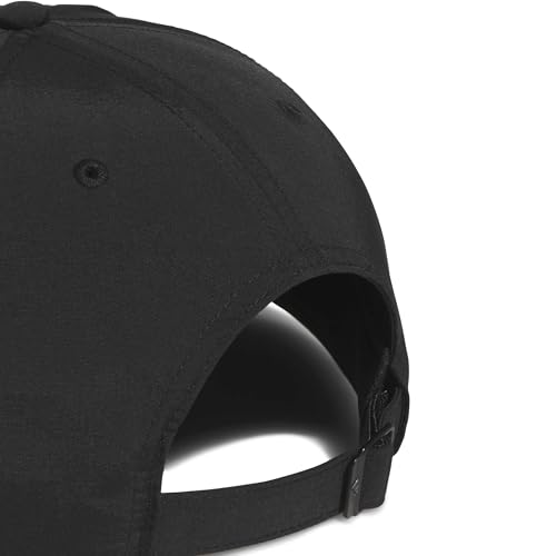 Adidas Unisex 5 Panel Crinkled Nylon Golf Hat - color: Black, size: One Size