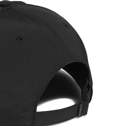 Adidas Unisex 5 Panel Crinkled Nylon Golf Hat - color: Black, size: One Size