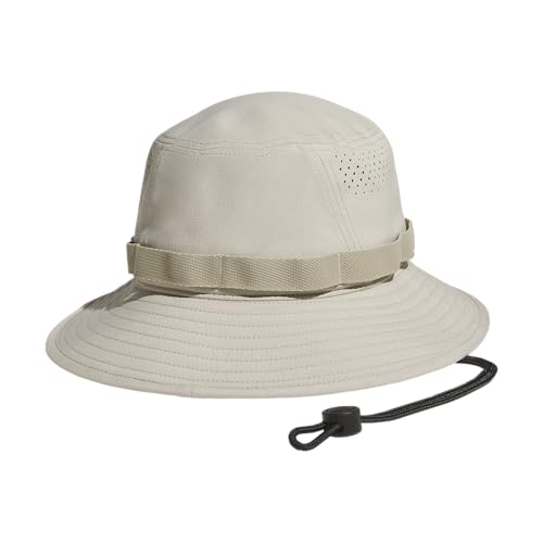 adidas Men's Victory Bucket Hat Boonie - color: Wonder Cargo Khaki/Clay Grey/5, size: Small-Medium