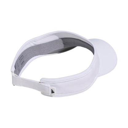 adidas Men's Superlite Visor - color: White/Black/3