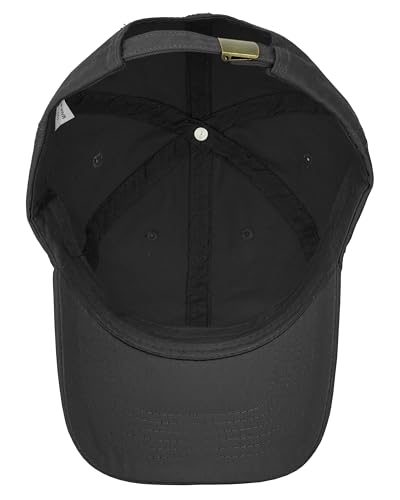Gelante Cotton Twill Washed Unstructure Baseball Cap - Adjustable Blank Hat for Men Women - Wholesale Bulk Lot of 6 Pack - color: Solid Black