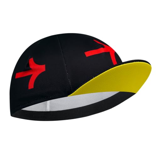 Cycling Cap with Sun Visor, Lightweight Polyester Bike Hat for Men & Women - color: Ck1