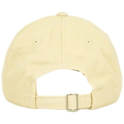 NY 3D Embroidered Dad Hat - New York Baseball Cap - color: Cream Cream