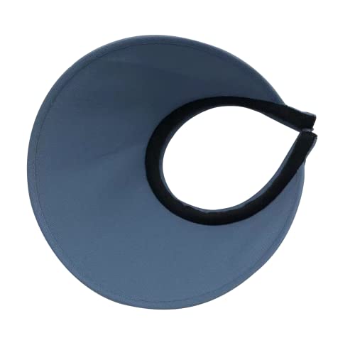 Cushees Cloth Covered Clip-On Visor [233] (Light Blue)