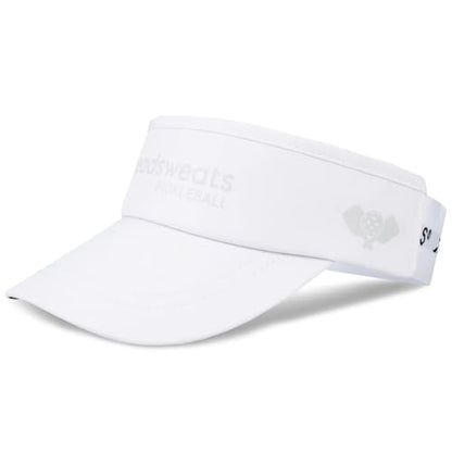Headsweats Performance Pickleball Hats and Visors - color: White, style: Visor
