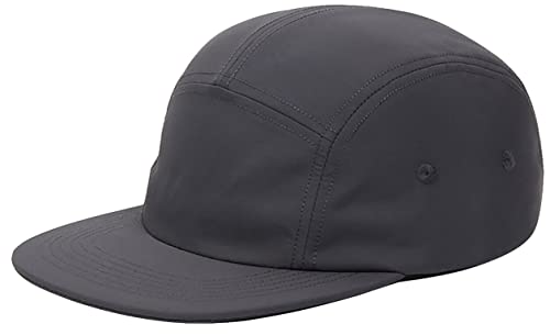 COOLSOME 5 Panels Hat Basic Daily Wear Breathable Quick Dry Cap - color: Gray/M Size