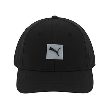 PUMA Stretch Fit Cap - color: Black, size: Small-Medium