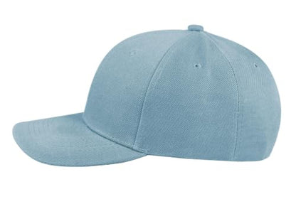 TK Flex Blank Hats, Adjustable Plain Hats, Casual Women's and Men's Hats, Baseball Caps for Patches and Embroidery, 12 Pack - color: Sky Blue