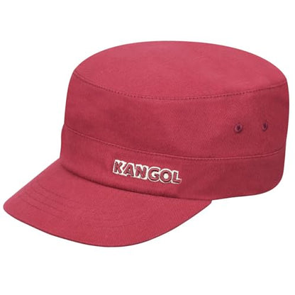 Kangol Cotton Twill Army Cap - color: Cardinal, size: Small-Medium