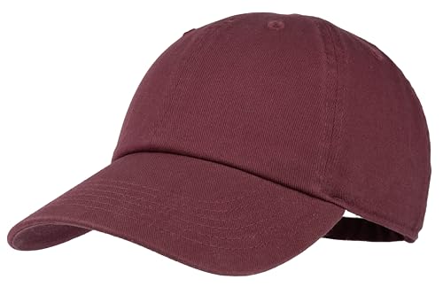 Gelante Baseball Cap Dad Hat 100% Cotton Polo Style Plain Blank Adjustable Size. - color: Burgundy