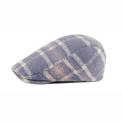 Idopy Men`s Classic Adjustable Ivy Irish Newsboy Golf Cap Hat - color: 451 Purple