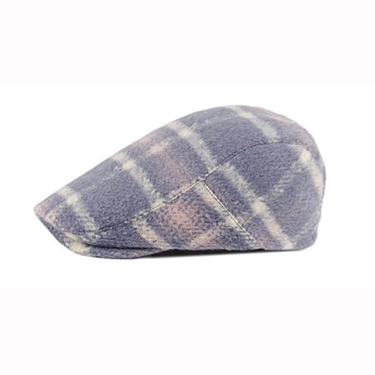 Idopy Men`s Classic Adjustable Ivy Irish Newsboy Golf Cap Hat - color: 451 Purple
