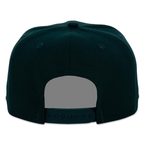 New Era Blank Custom 59FIFTY Fitted Flat Bill Cap - color: Dark Green, size: One Size
