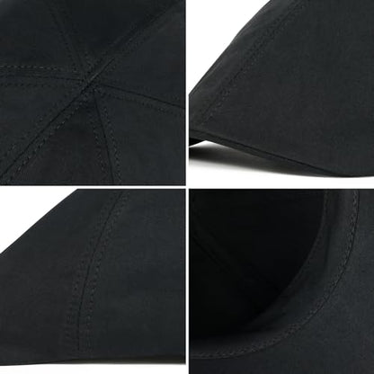 Toddler Cotton Ivy Newsboy Cap - color: Black, size: 4-5T